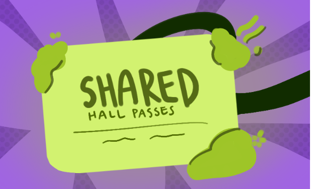 Illustration of shared hallpass